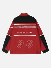 American Vintage – Bikerjacke mit Stickerei